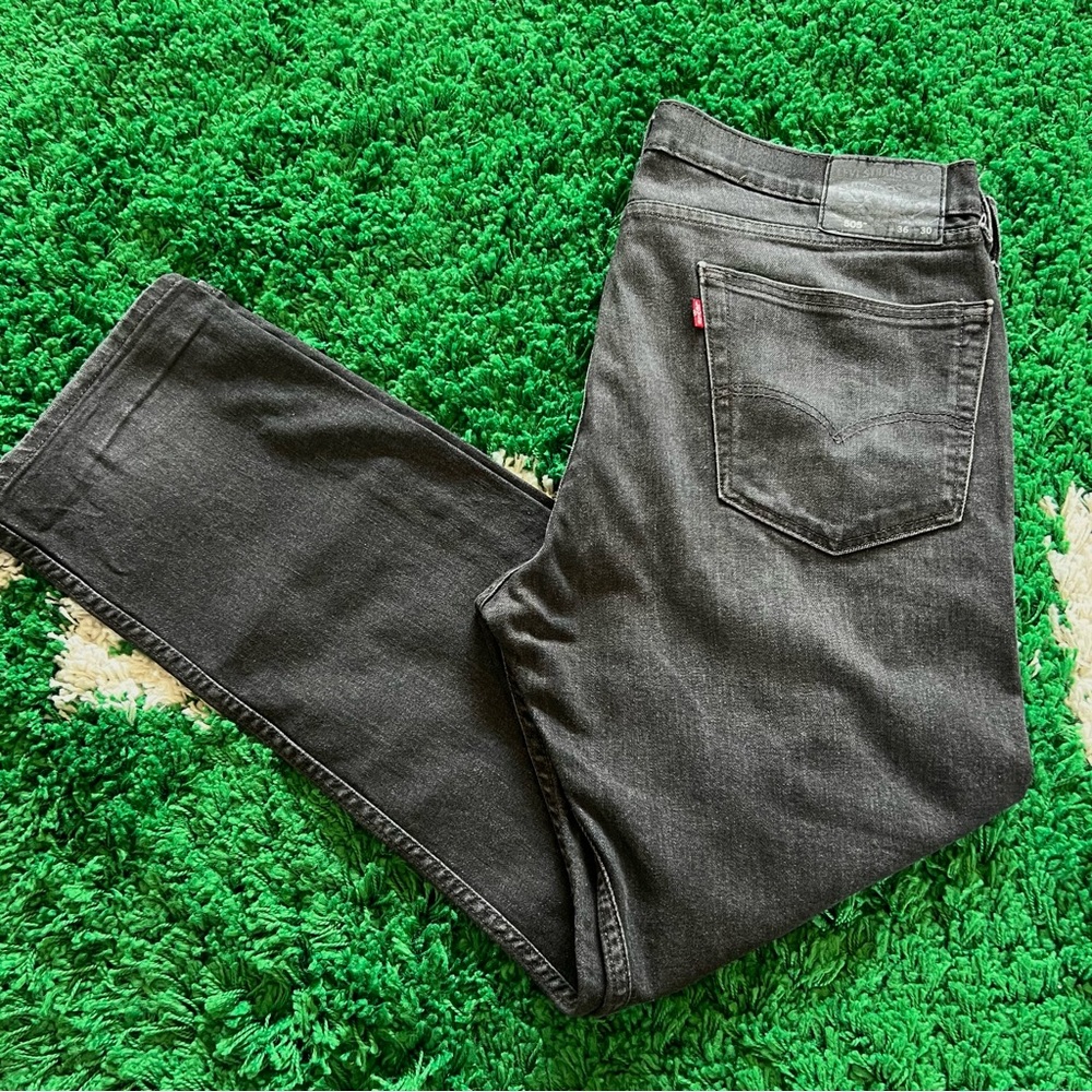 Levi's Men's 505 Regular Fit Jeans - Stretch Size: W36 L30
